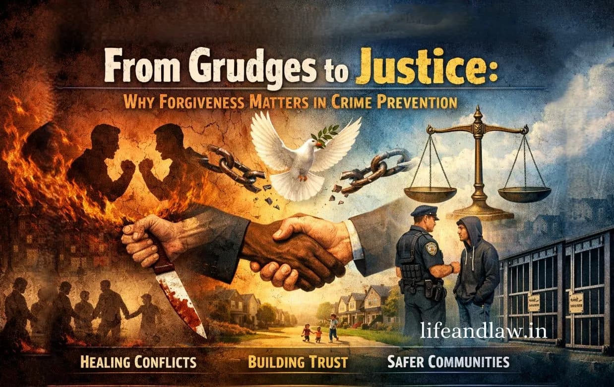 From Grudges to Justice: Why forgiveness matters in crime Prevention