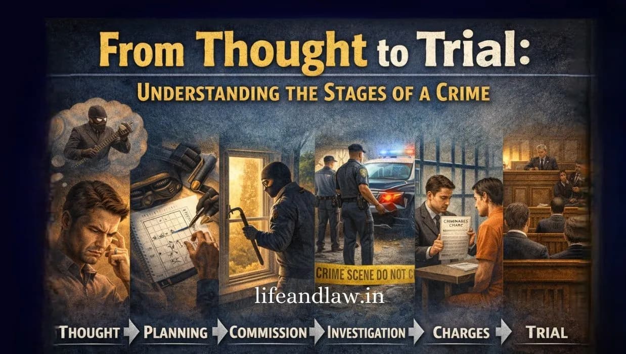 From Thought to Trial: Understanding the Stages of a Crime