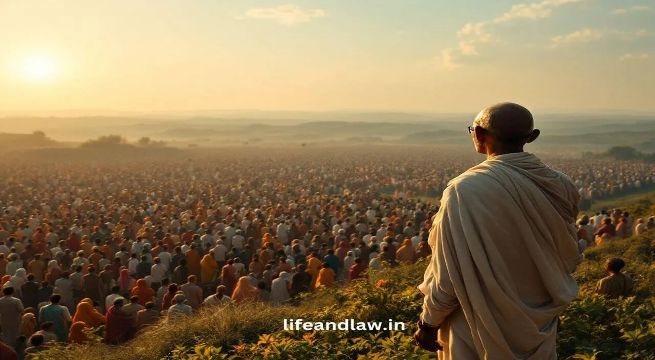 शहीद दिवस: गांधीजींच्या नेतृत्वाखालील स्वातंत्र्याचा प्रवास ( Martyrs' Day: The Journey of Freedom Under Gandhi's Leadership)