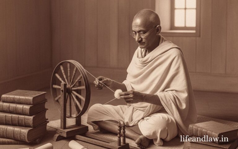 Non-Violent Resistance in Legal Frameworks: Lessons from Mahatma Gandhi lifeandlaw 01.10.25