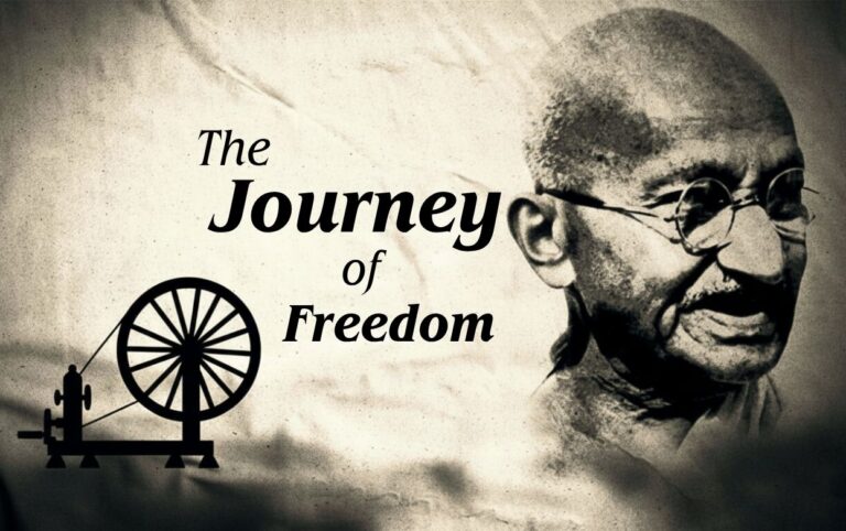 The Journey of Freedom Under Gandhi’s Leadership lifeandlaw 08.10.25
