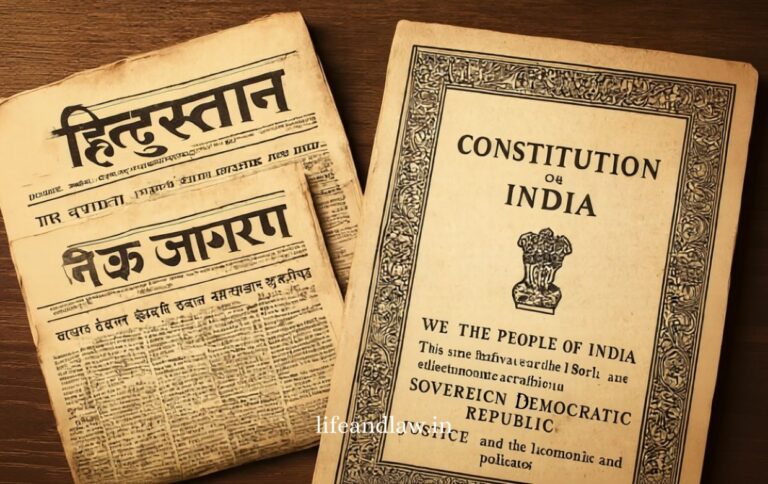 The Soul of the Constitution, The Voice of Hindi Journalism! lifeandlaw 18.10.25