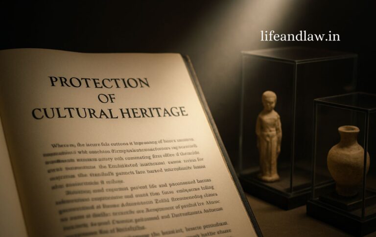 Museums and the Law: How India Protects Its Cultural Treasures lifeandlaw 23.10.25